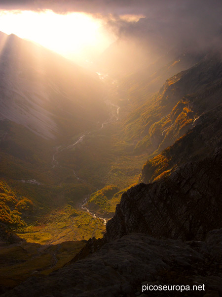 El Valle de Pineta, Pirineos de Huesca, Aragon, Parque Nacional Ordesa y Monte Perdido