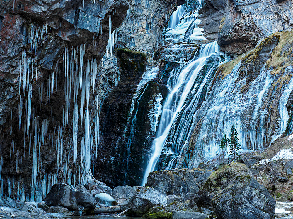 Foto: Cascada del Estrecho, Parque Nacional de Ordesa y Monte Perdido