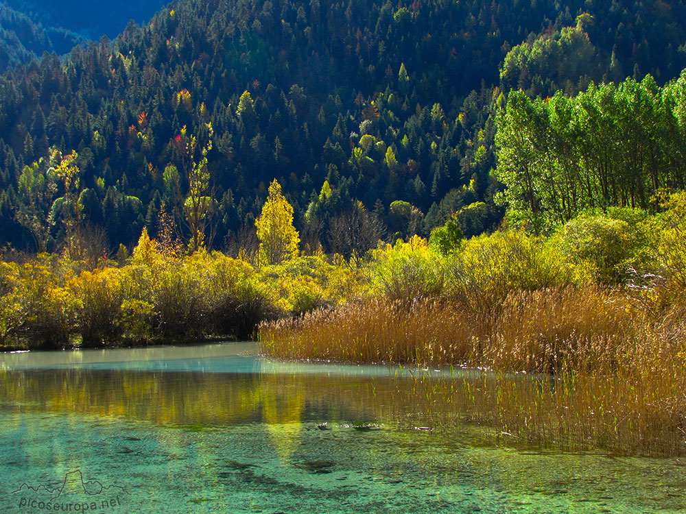 Foto: Embalse de Pineta, Ordesa, Pirineos de Huesca, Aragón.